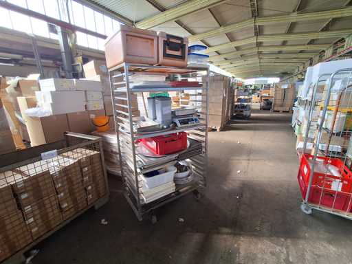   Trolley with kitchen accessories