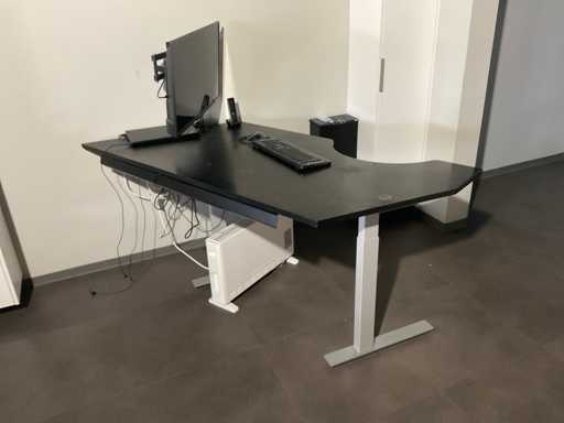 Sitz-Steh-Schreibtisch 150x85 cm