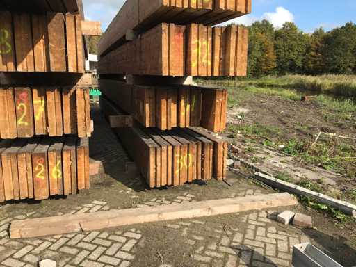 Wooden trusses 13.5x55x1060cm (6x)