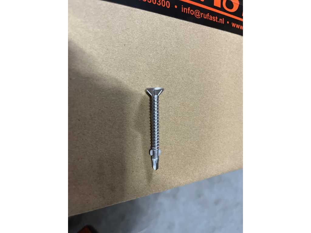 Stainless Steel Wing Drill Screw - Stainless Steel - Screw (2500x)