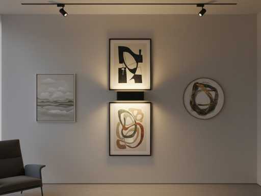 20W LED Wandlamp duo licht waterdicht 30cm (12x)