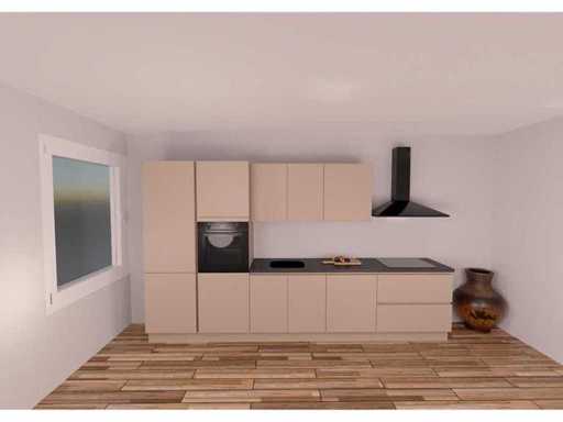 Nobilia Senso Macchiato matt lacquer Kitchen setup