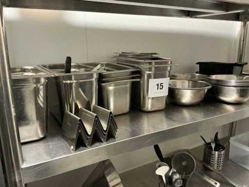 Divers RVS keukengerei