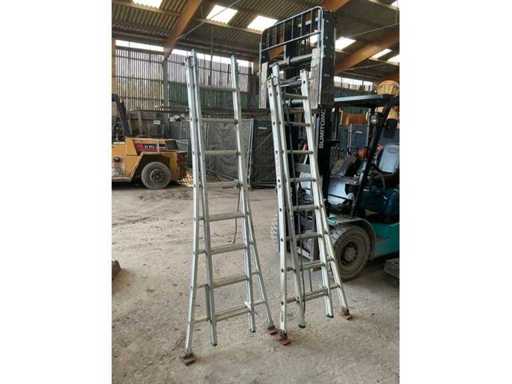 Échelle coulissante 2x8 (2x)