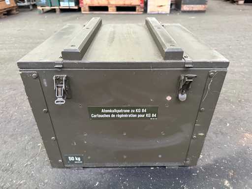 Boîte de transport en bois