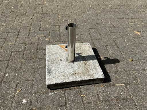 Concrete parasol base