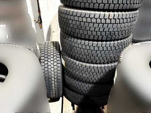4x TRAZANO Trans D 315/70 R22.5 Truck Bandaangedreven As