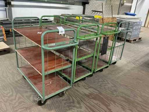 Haneu Warehouse trolley (4x)
