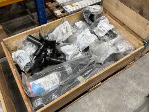 +GF+ Verschiedene Elektrofusions-Sattelklemmen und Schläuche (23x)