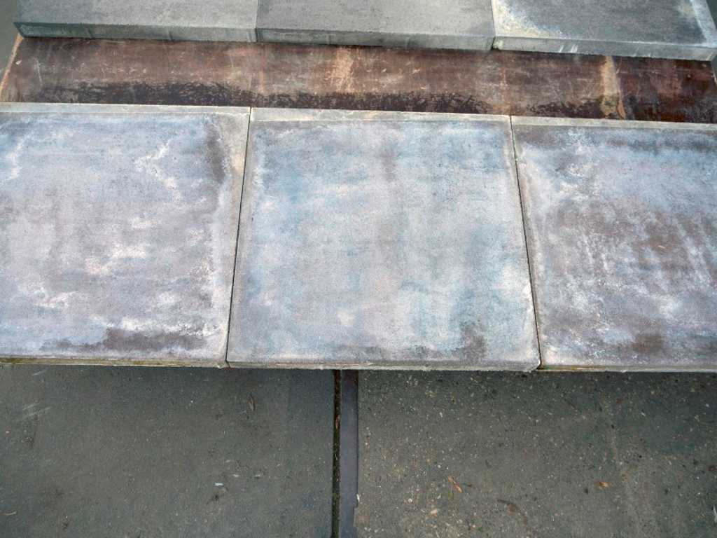 Tegels van beton voor de tuin 66m²