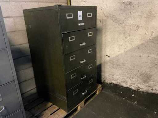 Szafka na dokumenty z 5 szufladami