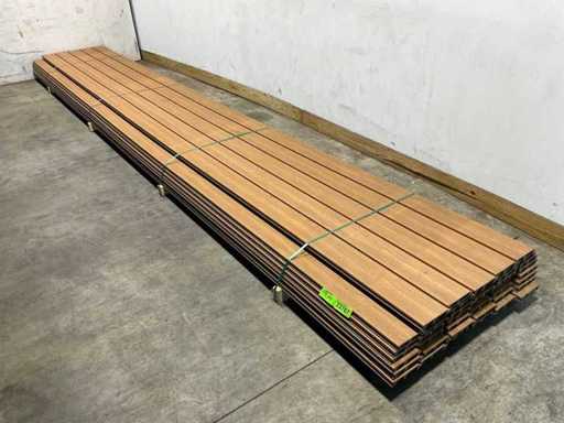 Composite facade cladding Natural Cedar - 590x16.3x2.4 cm (45x)