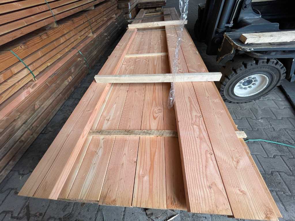 Douglas beams planed 55x155mm, length 400cm (20x)