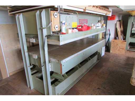 SCHUBERT Heating Plate Veneer Press