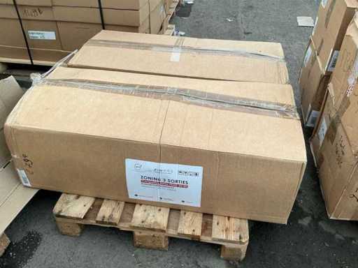 C'Pro ZCPROMITSUPEAD35503SV3 Zonierung von 3 Steckdosen (2x)
