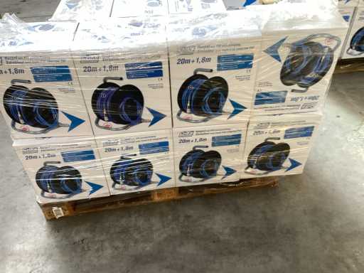 Criko haspel met 20 mtr slang (3x)