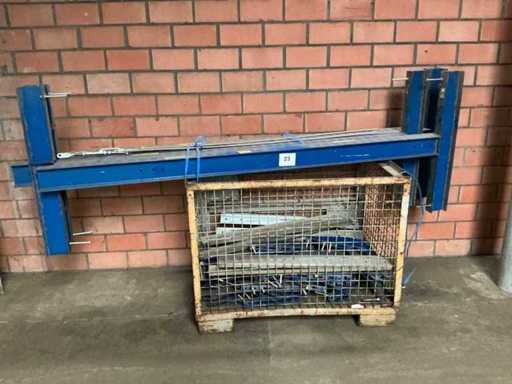 2004 Bito 29.358 Double Sided Cantilever Rack (3x)