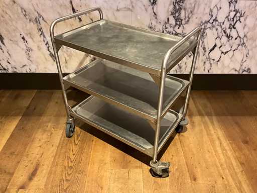 Blanco - RVS serveerwagen