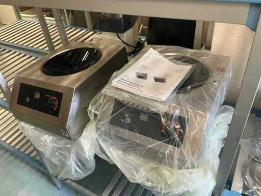 CW-35A Plans de cuisson à induction / wok (2x)