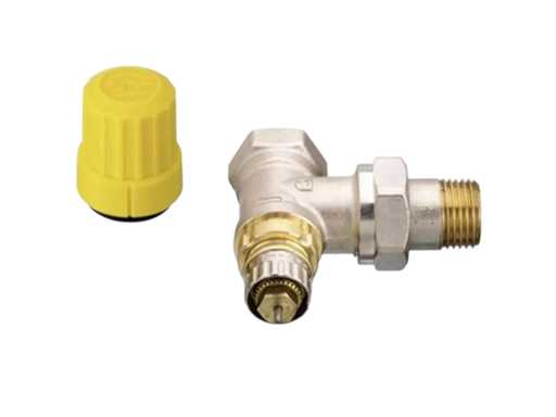 Danfoss 013G0037 Thermostatische radiatorafsluiter haaks verkort