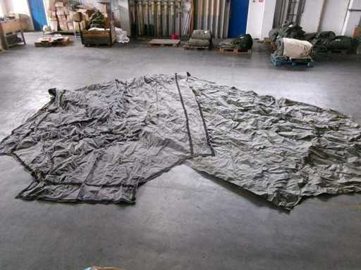 Bodenplane, ca. 4 x 11 m, gebraucht (G1) 