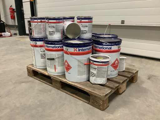 Pallet Hempel, PPG e Akzo Nobel Paint