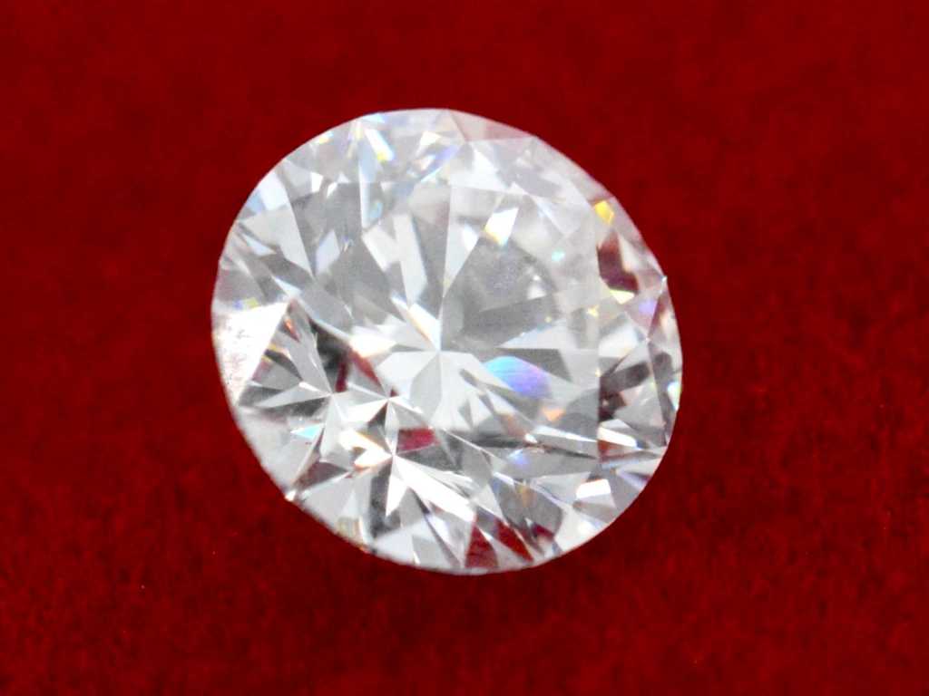 Diamant - circa 2.00 karaat diamant (gecertificeerd)