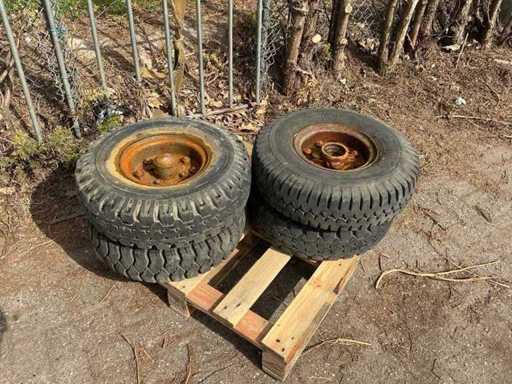 Vredestein Hogedruk wielen-set - 6.00-9