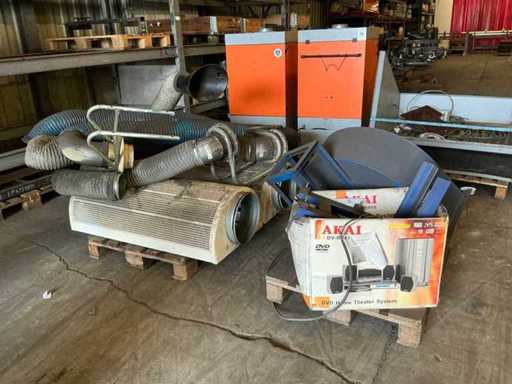 Nederman Lasdampafzuiginstallatie