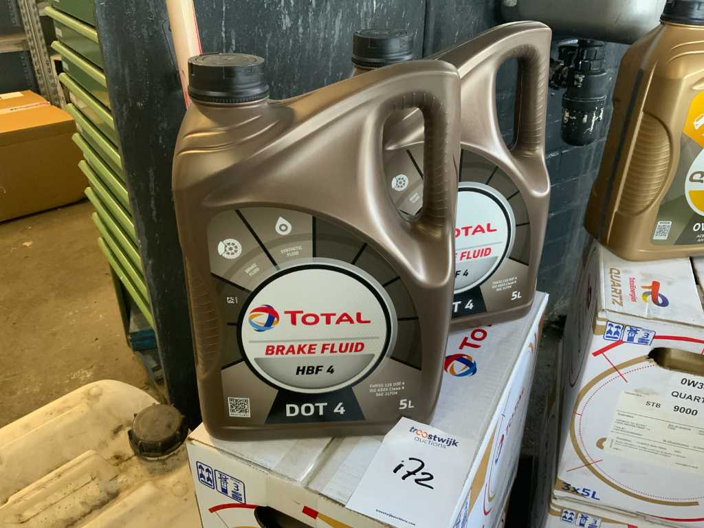 Total HBF4 5 litri Dot 4 lichid de frână (8x)