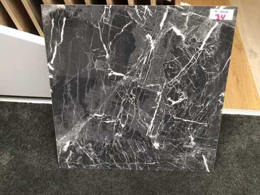 Kutahya Alkazar Karbon Gepolijst Vloertegel 60x60 cm 108 m²