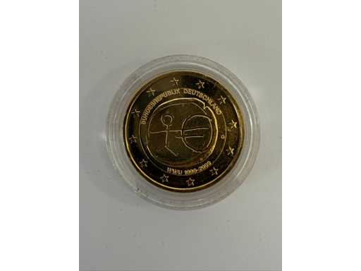 2 Euro Verguld 2009 WWU Duitsland D