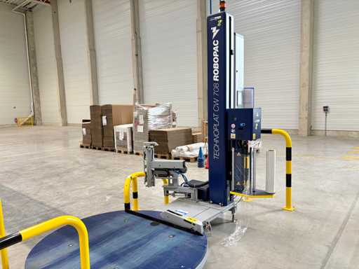 ROBOPAC TECHNOPLAT CW 708 PVS Pallet Wrapper