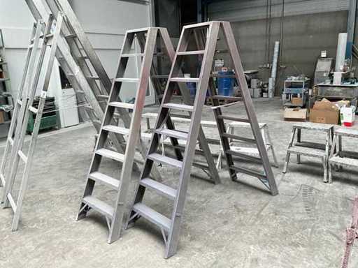 Aluminiumtreppen (2x)