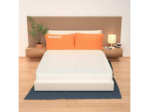 Matelas 160x195, Épaisseur 25 cm - Mousse en Mémoire de Forme et Antiacariens