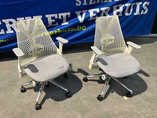 Herman Miller Design bureaustoel (2x)