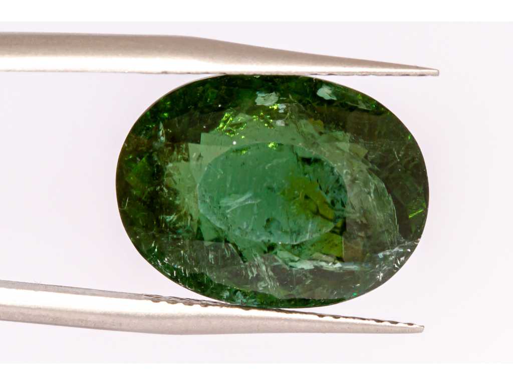 Natuurlijke Paraiba Toermalijn (Groen) 11,97 Karaat