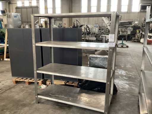 Roestvrijstalen opslagrek