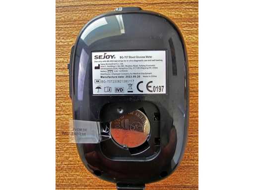 Sejoy - BG-707 - System monitorowania poziomu glukozy we krwi - urządzenie medyczne (240x)