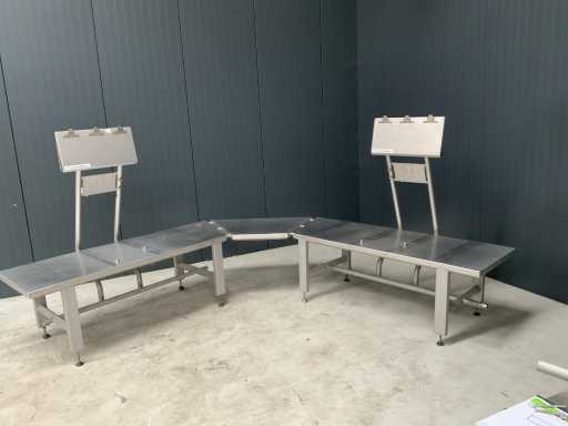 Stainless steel worktable checklist