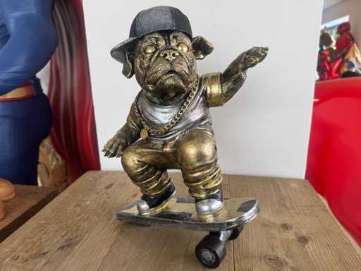 Bulldog skateboard H34cm original