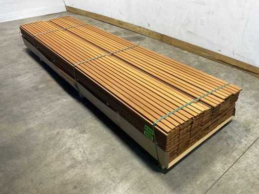 ThermoWood Ayous Rib3 gevelbekleding 330x14x1,7 cm (35x)