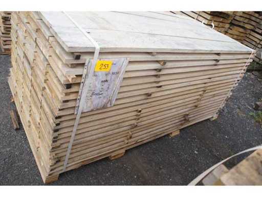 0,90 m³ Eiken planken 22mm