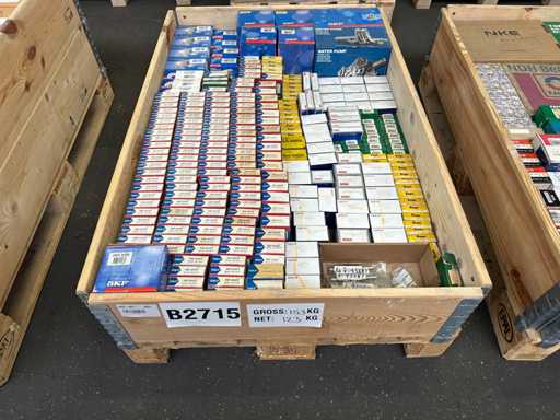 123 kg net bearings from SKF, INA, SNR, NSK, RHP, Koyo and others