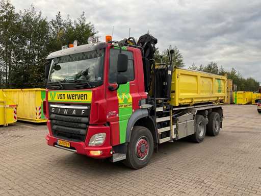 2015 Ginaf CF 410 6x4 Euro6 Ci??arówka