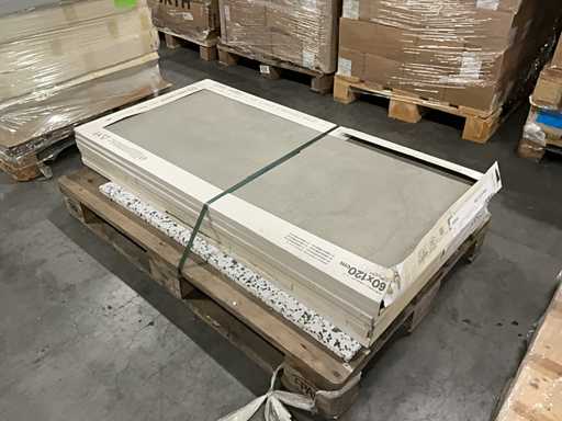 Tortora R Carrelage de sol 8.5m2 (12x)