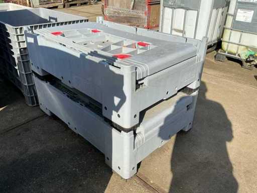 Bauer Plastic Stacking Bins (2x)