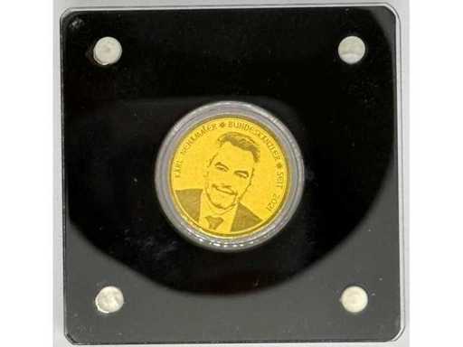 Gold 999 (1/1000 oz) – "Chancellor and President of the Republic of Austria – Alexander Schallenberg" – Austria – 16 mm