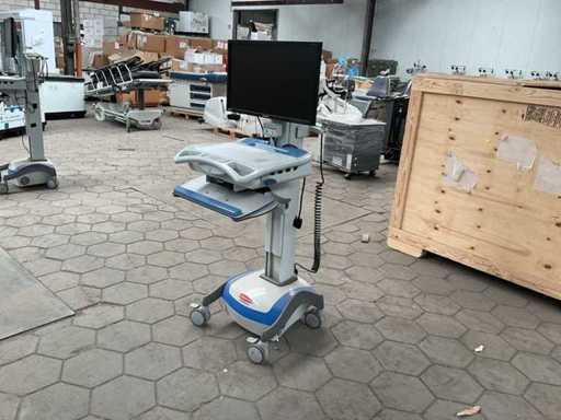 Monitor komputerowy wózka Rubbermaid Hospital