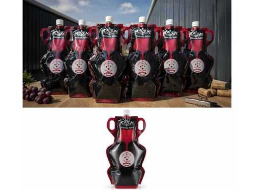 Lote de 6 botellas de vino Merlot & Caladoc - 1,5L - 12,5% vol.